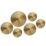 JWZSKZYZ 골드 금속 벽 장식 예술 모던 미니멀리스트 홈 걸이형 침실 거실 주방 Gold B : 에이디스트릿