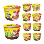 오뚜기 컵밥 세트 간편식 즉석식품 덮밥 10종 김치찌개밥외 16종 : 다정한 미소