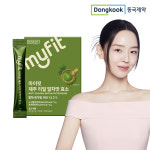 동국제약 마이핏 유기농 제주리얼 말차라떼맛 효소 스틱 고역가 곡물발효효소 30포, 1개 : 동국제약 뉴트리션