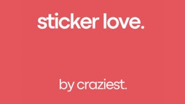 크레이지스트의 스티커 러브Sticker Love by Craziest : card to box