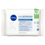 대아 Bio Clean | Nivea Refreshing Biodegradable Face Cleansing Makeup Wipes 25 pack : 호주애