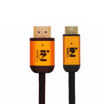 인네트워크 HDMI to Mini HDMI 골드메탈 케이블 Ver2.0