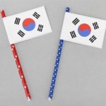 안녕미술아 안녕미술아 태극기 깃발피리 5인용