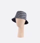DIOR 테디 디 리버서블 좁은 챙 버킷 모자 95TDD923A130 C563