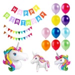 파티팡 파티팡 레인보우 유니콘 페스티벌 생일파티 장식세트