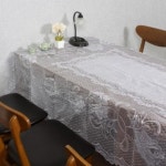 샐리가든 D 테이블보 레이스 식당식탁보 대형