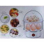 2단 간편찜요리쿠커 반숙 완숙 계란삶기 계란찜기