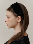 카인더베이비 kinda logo basic wide head band