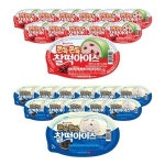 아이스앤푸드평택지산점 | 롯데웰푸드 찰떡 아이스 통팥 12개 쿠키앤크림 12개