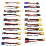 XT30 XT60 XT90 EC5 EC3 XT 커넥터 충전 LIPO 부품 DIY 배터리 XT60 female XT30male