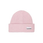 GANNI 가니 로고 패치 비니 A5019