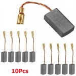 10pcs 카본 브러쉬 교체 부품 5x8x15mm 모터 앵글 그라인더 전동 공구 액세서리