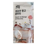 주식회사 썬레이크푸드 | 썬레이크푸드 유어스 복숭아 망고 콤부차 230ml