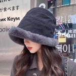 방한모자 겨울 털모자 벙거지 버킷햇 군밤모자