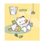 몽포트2 쇼핑백 10개 세트 1P 캐릭터 선물 종이 가방
