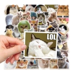 노트북 고양이 스티커 50장