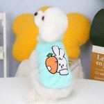 강아지 데일리 편한 실내 민소매 티셔츠