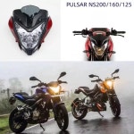 디더블유 TRADING | BAJAJ Pulsar150 용 오토바이 액세서리 헤드 램프 라이트 전조등 NS200