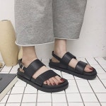 웨지 스트랩 여성 샌들