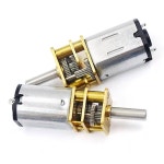 GA12 N20 3V 6V 12V 메탈 기어 모터 휠 30 50 60 100 150 200 300 600 1000 100 3 볼트 Single motor