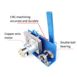 20 120 학위 기어 모터 자동 워블러 기계 12V 24V DIY 디자인 왕복 흔들림 스윙 각도 조절 12V 40times n AU