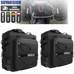 에스에이치에잇 | 오토바이 액세서리 프레임 크래시 바 가방 SaddleBag 20L 유니버설 사이드 뒷좌석 팩 여행 수하물 보관소