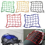 오토바이 탄성 번지 네트 오토바이 보관 헬멧 탱크 수하물 후크 메쉬 오토바이 액세서리 6 후크 30x30c