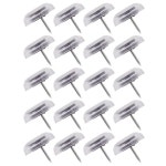 20Pcs 가구 슬라이더 실리콘 테이블 의자 슬라이딩 피트에 라운드 네일 가구에 대 한 테이블 다리 패드 바닥 보호대 20pcs