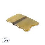 에코컴퍼니 물소뿔 백각 사각 마사지 괄사 5개입 근육 경락 마사지용 메오