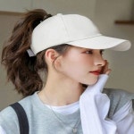 볼캡 포니테일 데일리 운동용 야구모자