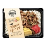 아워홈 온더고 숯불향 데리야끼 소불고기 덮밥 290g