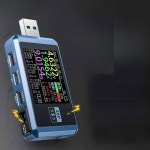 샤크팡USB 측정기 전류계 고속 에디션 충전 C1 프로토콜 전류 FNB38