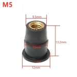 오토바이 앞유리 고무 너트 진동 댐퍼 패널 대부분의 범용 M5 10X M5M6