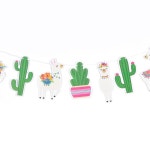 파티 장식 가랜드 라마 생일 데코 배너 홈파티 가렌드