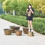 화분 초대형 8각형 원형 대형 분재 각형 AW 수련 수련야외 깨지지않는