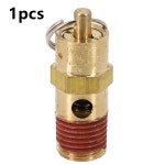 1PC 공기 압축기 안전 릴리프 밸브 NPT 나사 입구 연결 China Mainland 125PSI