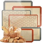 명승홀딩스 | 오븐용 1PC 실리콘 베이킹 매트 얇은 0 재사용 가능한 비 스틱 내열성 Bakeware 시트 쿠키 용 라이너 도구