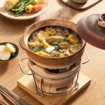 차 난로 바베큐 점토난로 화로대 가정용 진흙난로 1 키높이 스텐 그릴