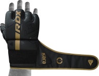 RDX MMA 글러브 그래플링 스파링 프리커브 종합격투기 미트 남성 복싱 마야 히드 레더 Small