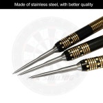 FOX 스마일링 다트 스틸 팁 컨버터 포인트 2BA 금속 니들 교체 18pcs iron tips