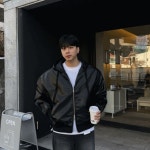 헤이즈 레더 자켓