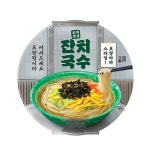 다섬회(활어)포차잔치국수+비빔국수 | 한일식품 포차감성 잔치국수