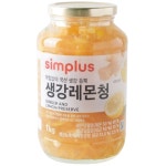 (주)자임트리디에이치에프 | 자임에프앤비 심플러스 아낌없이 국산 생강 듬뿍 생강레몬청 1kg