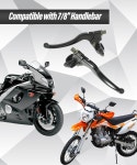 Reswish ESEWALAS 클러치 레버 자전거 브레이크 자동차 액세서리 7 8 좌우 유니버설 핸들 퍼치 XR50 더트 바이크 모터 크로스...