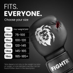 FIGHTR 복싱 글러브 - 최대한의 보호 안정성 MMA 무에타이 킥복싱용 사이즈 8-16온스 All 08 oz