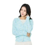 새라블리스 파스텔 진주 버튼 카디건