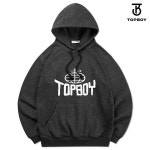 탑보이 탑보이 탑보이 특양면 애어로우글로우브 프린팅 후드티
