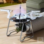 캠스토브(CAMSTOVE) | 휴대용 고화력 캠핑스토브 미니가스버너 부탄 캠 GWM 연두 본상품선택 1개