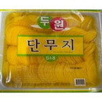 반달중한식품 | 두원식품 두원 두원 반달 슬라이스 단무지 슬림 2개 2 6kg