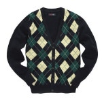 NII 아가일 가디건 NNUBLNW4021